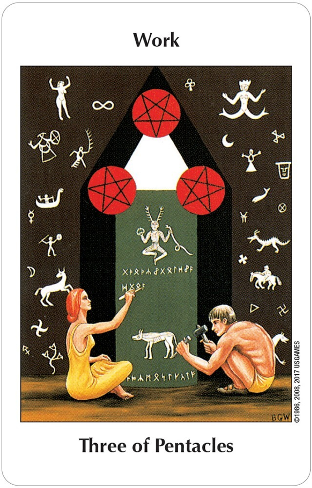 Barbara Walker Tarot in a Tin / Таро Барбара Уолкер в жестяной коробке