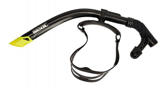 Трубка Seac Frontal Mesu черный/желтый