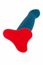 Синий фаллоимитатор Limba Flex L - 18,1 см. (Цвет: синий)