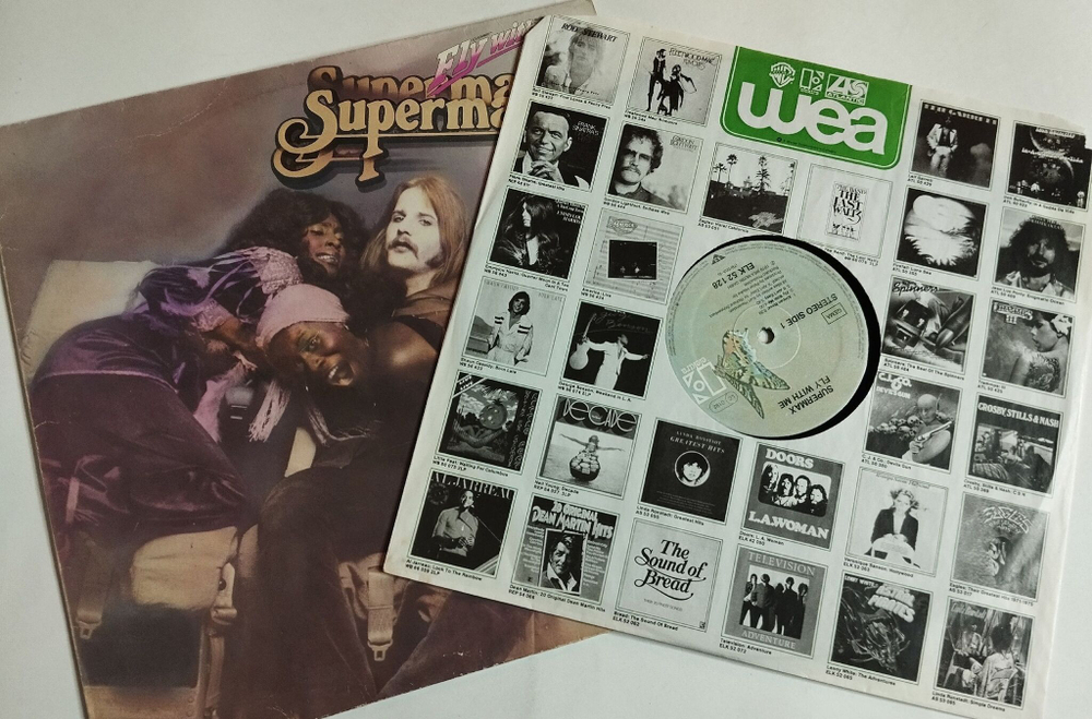 Винтажная виниловая пластинка LP Supermax Fly With Me (Germany 1979)