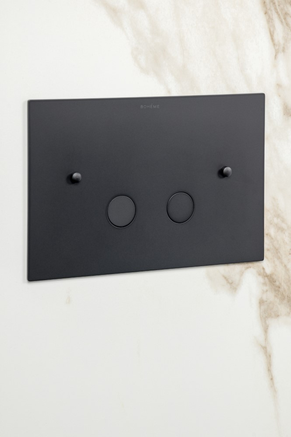 Boheme Кнопка для инсталляции латунь BLACK ультраплоская