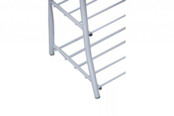 Обувница МС-7 серебро лак/умбер