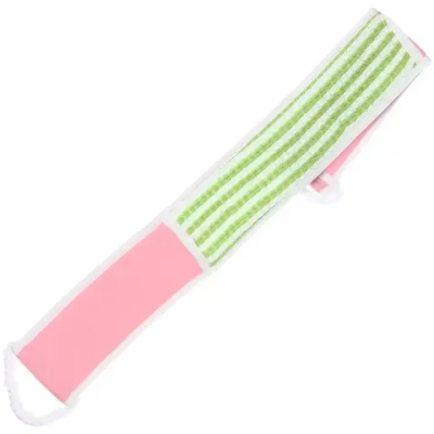 Мочалка для тела комбинированная «Ultramarine - Клетка», средняя» 68*8см