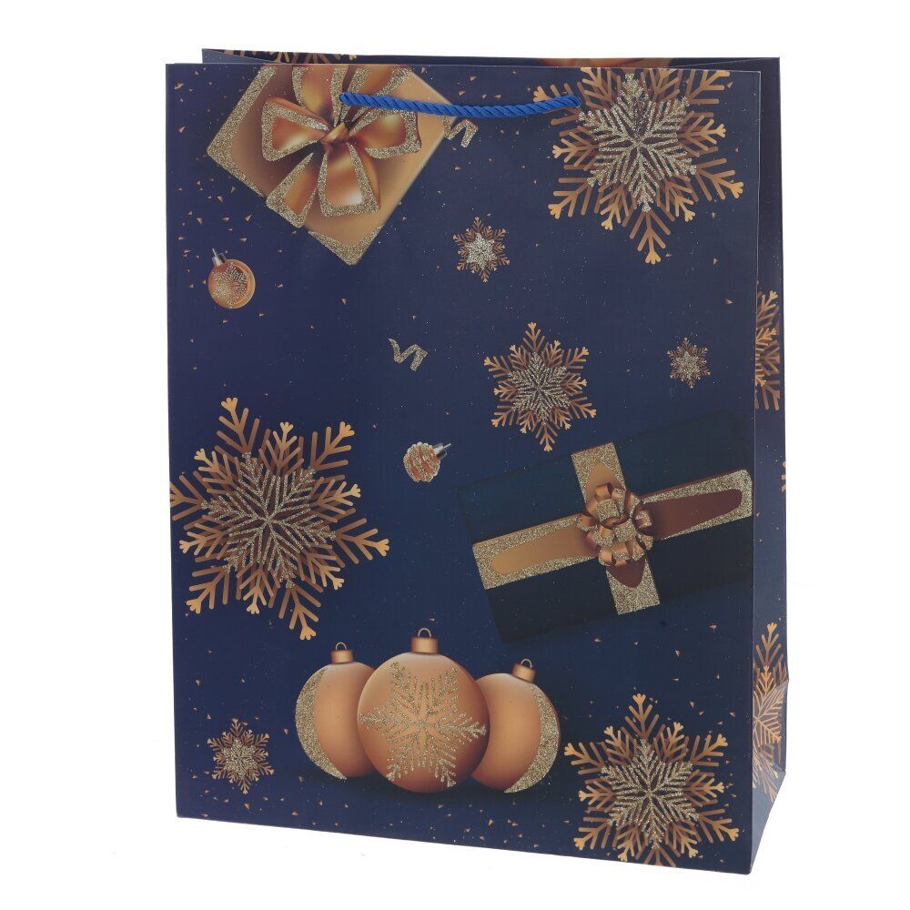 GAEM Пакет подарочный (бумага 210г/м2, блок микс 12шт), L18 W9 H24 см, 4в.