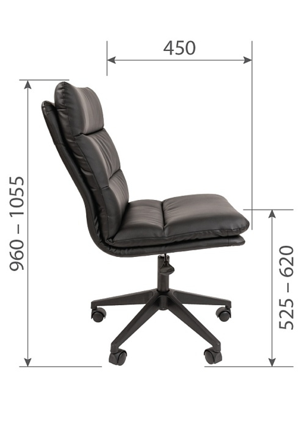 Офисное кресло CHAIRMAN 919, экокожа