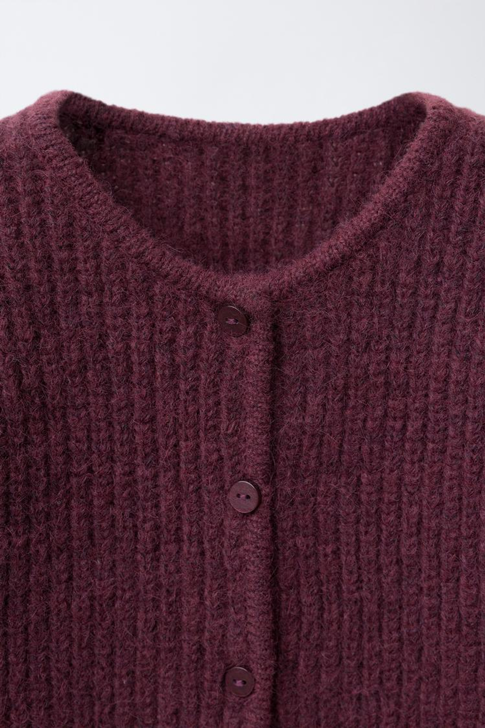 ZARA КАРДИГАН, БУРГУНДИ