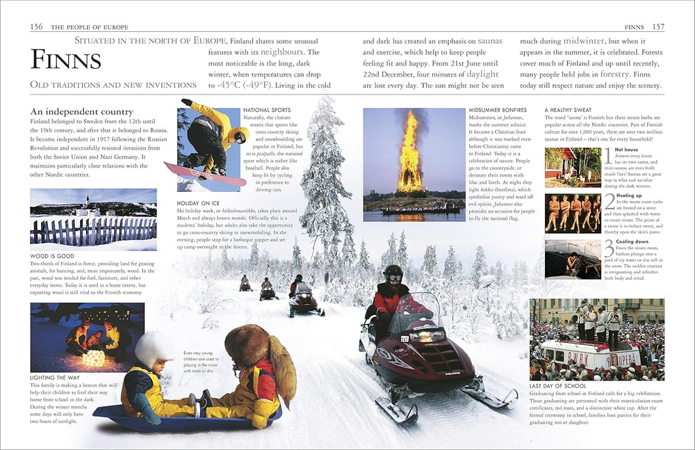 People and Places: A Children's Encyclopedia Hardcover