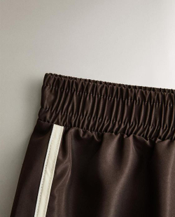 ZARA HOME СПОРТИВНЫЕ ШОРТЫ, КОРИЧНЕВЫЙ