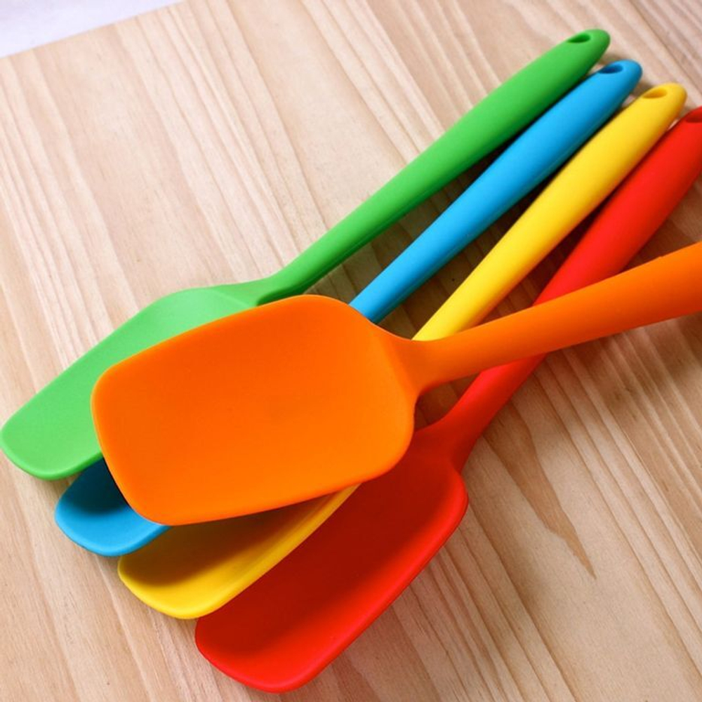 Лопатка кондитерская силиконовая широкая