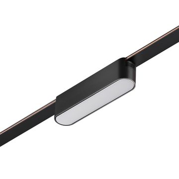 Трековый смарт-светильник для низковольтного шинопровода с двумя режимами работы LED 6W 3000К-6000К 359461 чёрный Easy Novotech