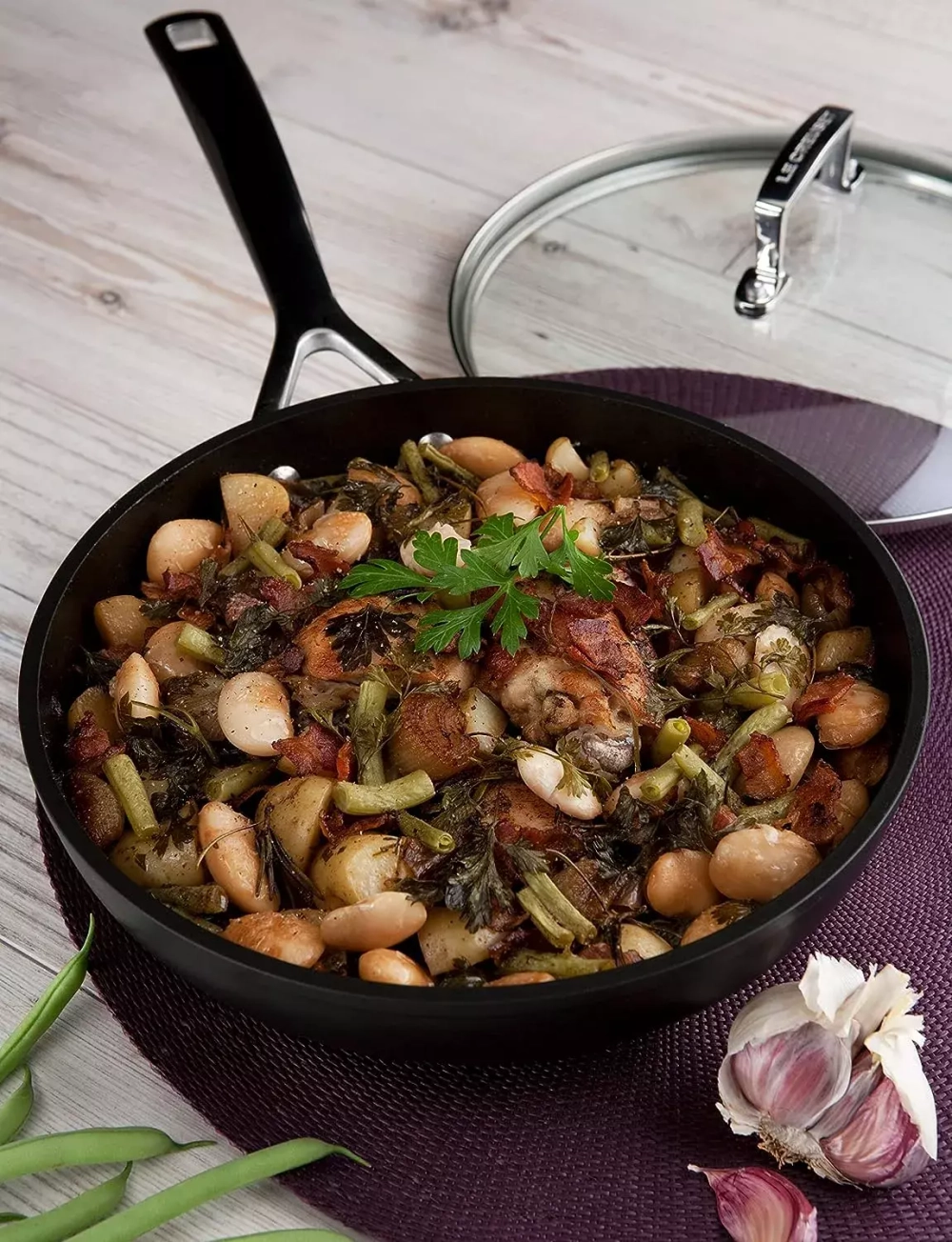 Le Creuset - Стеклянная крышка 24см / артикул   96200824000000  / GTIN 630870046220