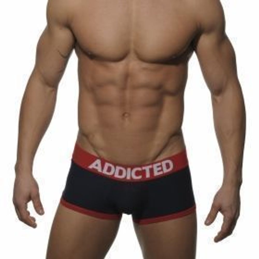 Мужские трусы боксеры темно-синие Seobean Addicted Navy boxer