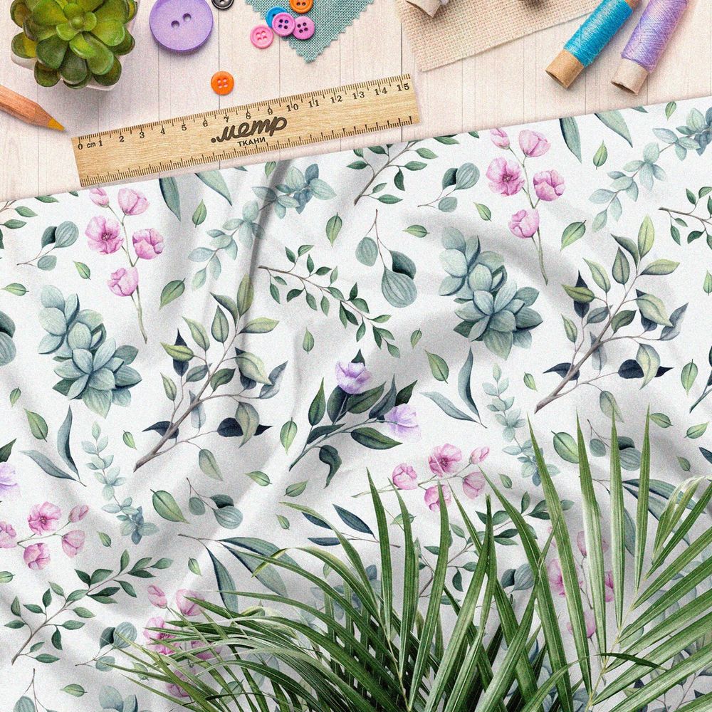 Ткань ниагара мечтательный и нежный цветок