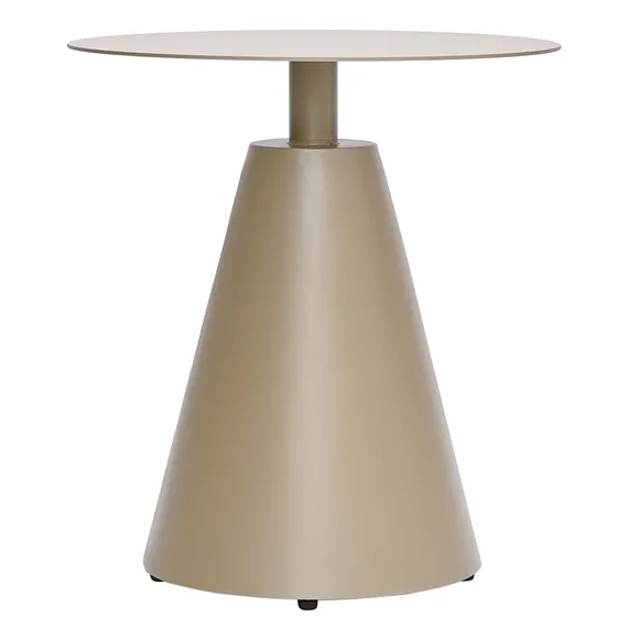 Столик кофейный Marius, Ø50х55 см, бежевый