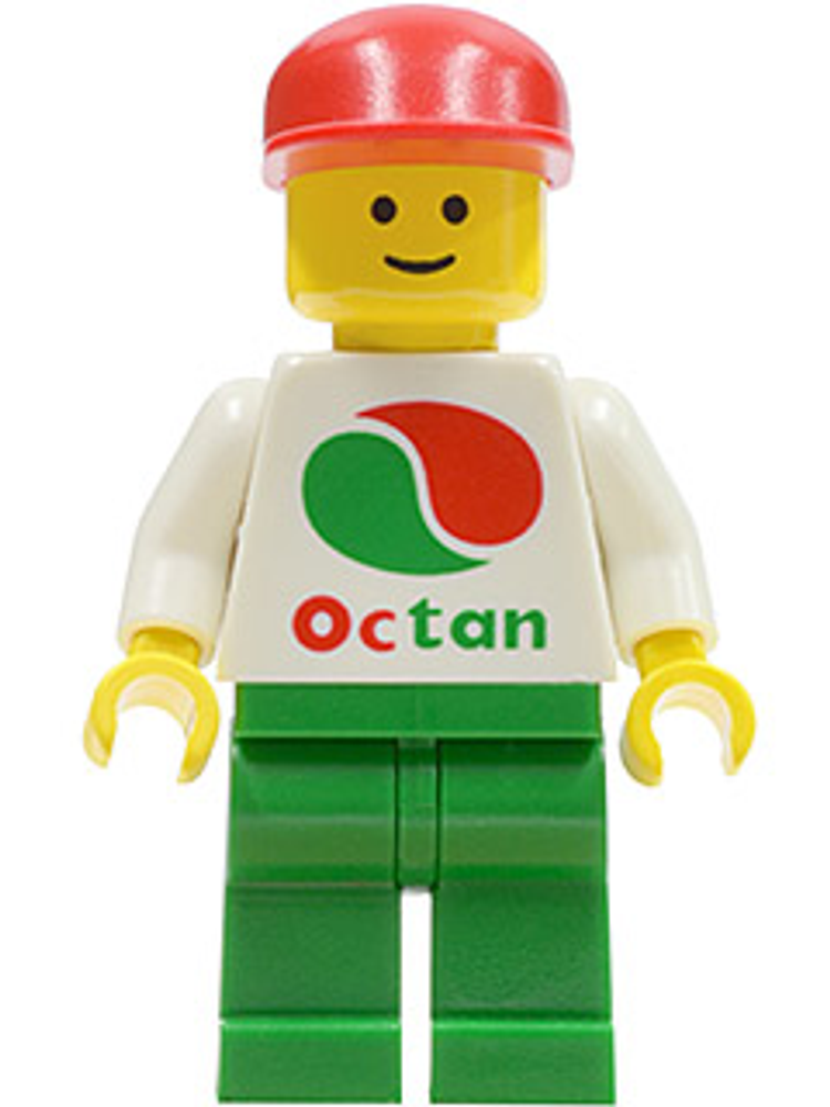 Минифигурка LEGO oct012 Сотрудник Октан