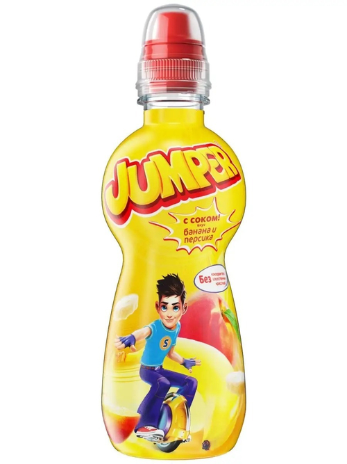 Джампер Напиток со Вкусом Банан-Персик 0,33л