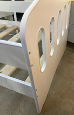 Кровать Малыш белый (ладе) 800*1600