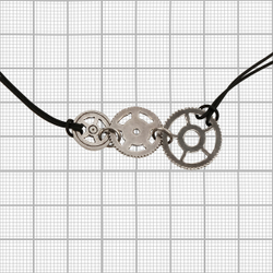 "Шестерня" кулон из коллекции "Стройка"