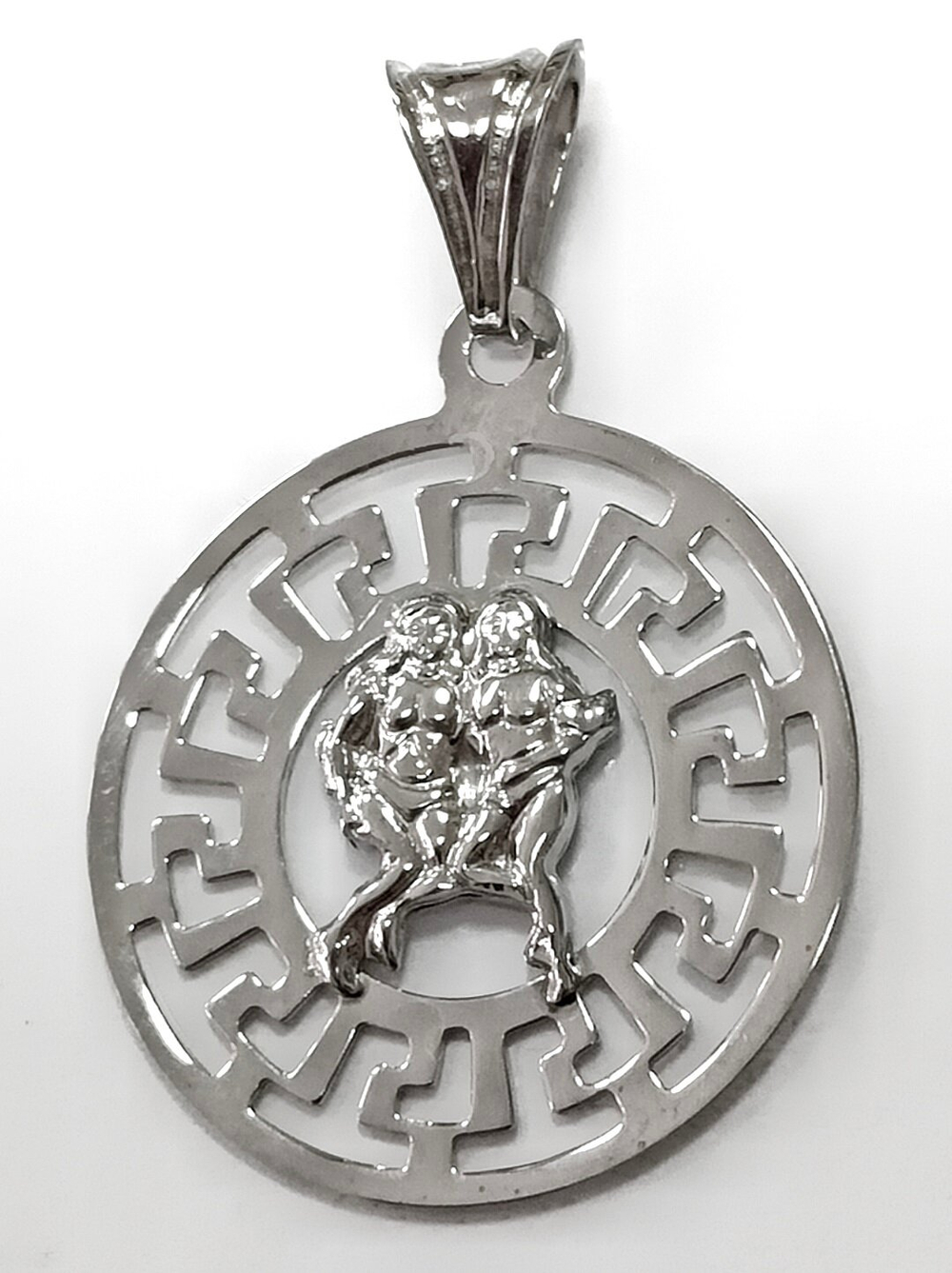 Ювелирная подвеска "Близнецы", серебро