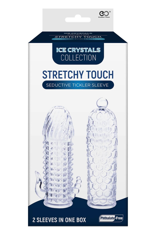 Набор насадок Seductive Tickler Sleeves Set NMC, прозрачные