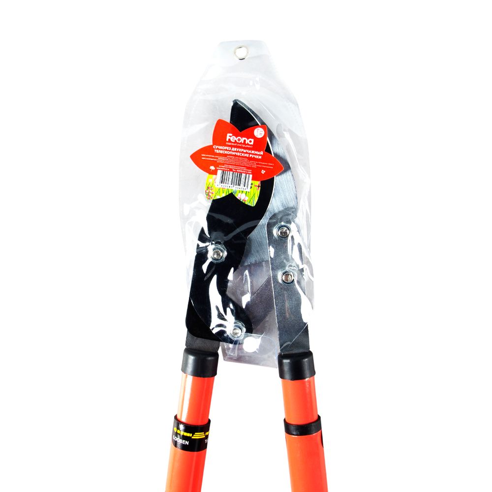 Сучкорез двухрычажный с телескоп. ручками Feona (1/6/12) 004-2926