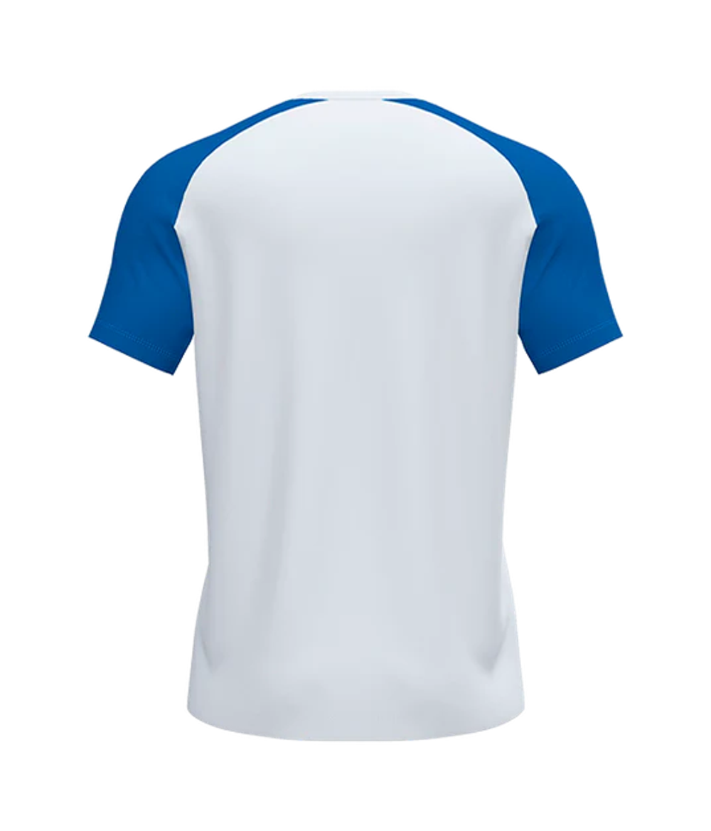 Футболка для падел Joma Academy IV Белая/голубая | Спортивная мужская одежда