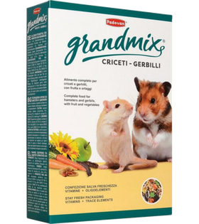 Падован Grandmix Criceti-Gerbilli Корм для хомяков и песчанок 400гр.