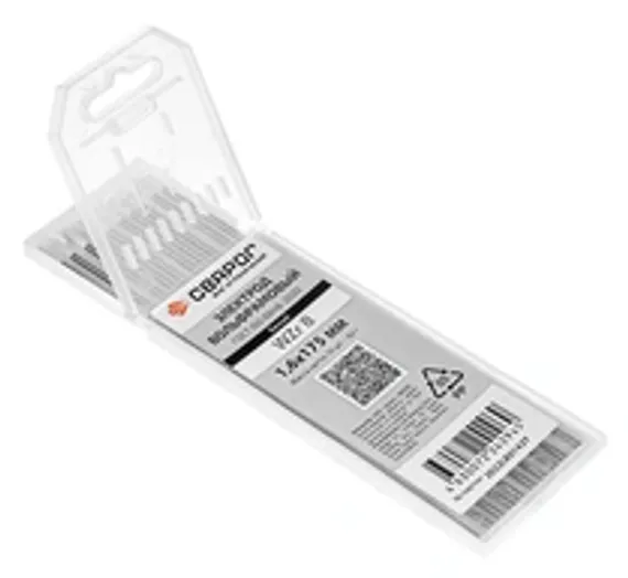 Вольфрамовые электроды Сварог WLa 20 1×175 мм