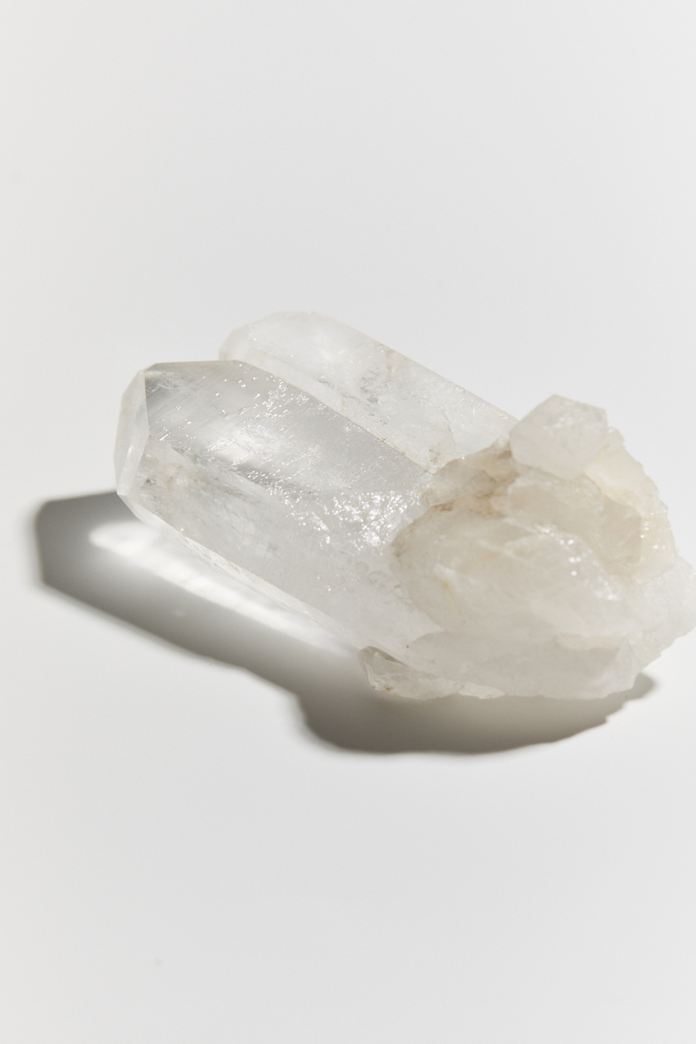 Горный хрусталь сросток кристаллов