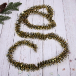 Мишура 2 м 5 см «Метелица», Золото