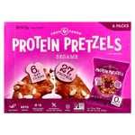 Crisp Power, Протеиновые крендели с кунжутом, 6 пакетиков по 50 г (1,75 унции)