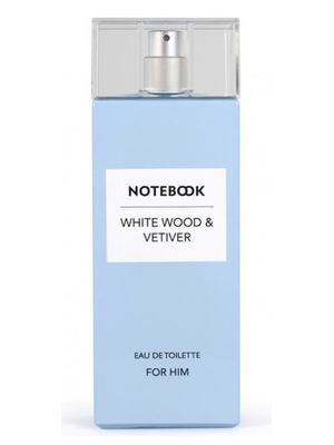 Notebook White Wood and Vetiver