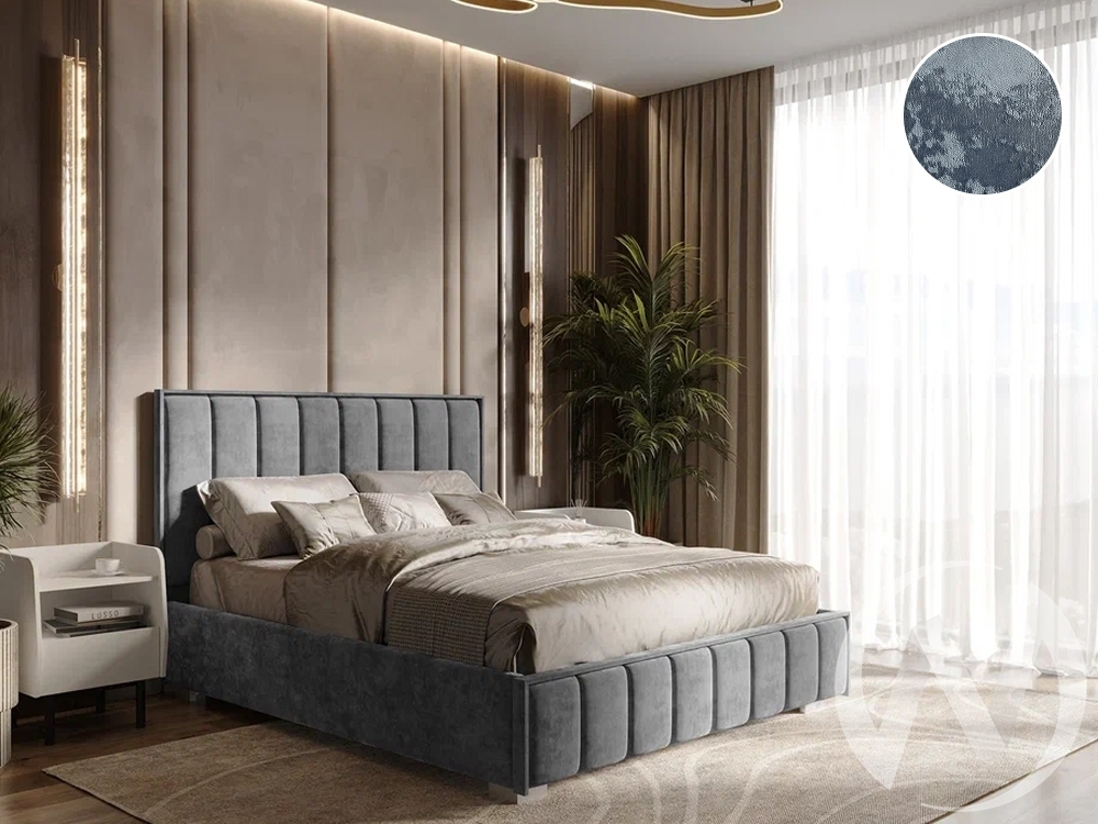 Кровать Мирабель 1.6 (стальной)