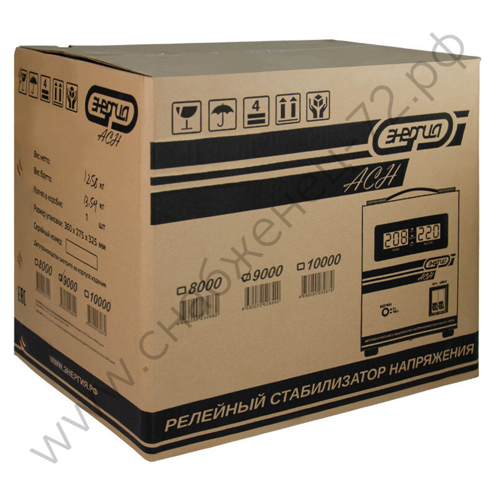 Стабилизаторы напряжения Энергия АСН