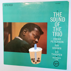Винтажная виниловая пластинка LP Oscar Peterson, Ray Brown, Ed Thigpen The Sound Of The Trio (USA 1962)