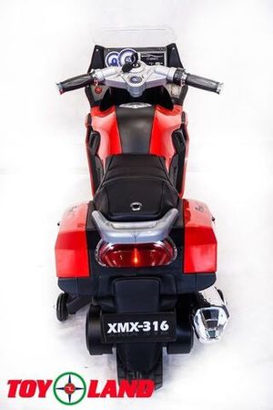 Детский электромотоцикл Toyland Moto XMX 316 красный