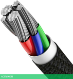 Кабель Baseus High Density 2m Black (CATLGD-A01)