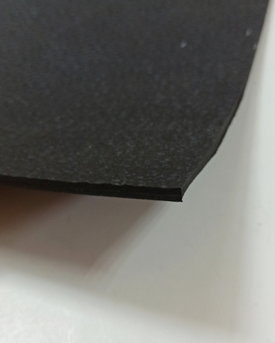 Микропористая резина для тапочек 5мм Черная