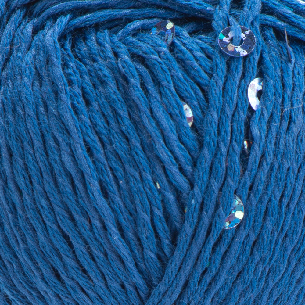 Пряжа YarnArt Cotton Gold Paillettes (7111)