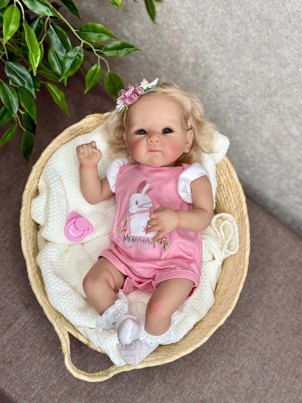 Кукла Реборн мягконабивная 45см (FA-867)
