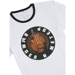 Футболка Боксёрская белая