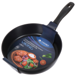 Сковорода алюминий, 26 см, антиприг, Daniks, Викинг, DFP-26-BLK-IND, индукц