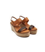 Кожаные босоножки Calvin Klein - светло-коричневый(HW0HW00823)