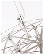 Pendant design lamp  Raimond Dome by Moooi (Silver,  D 79 cm)