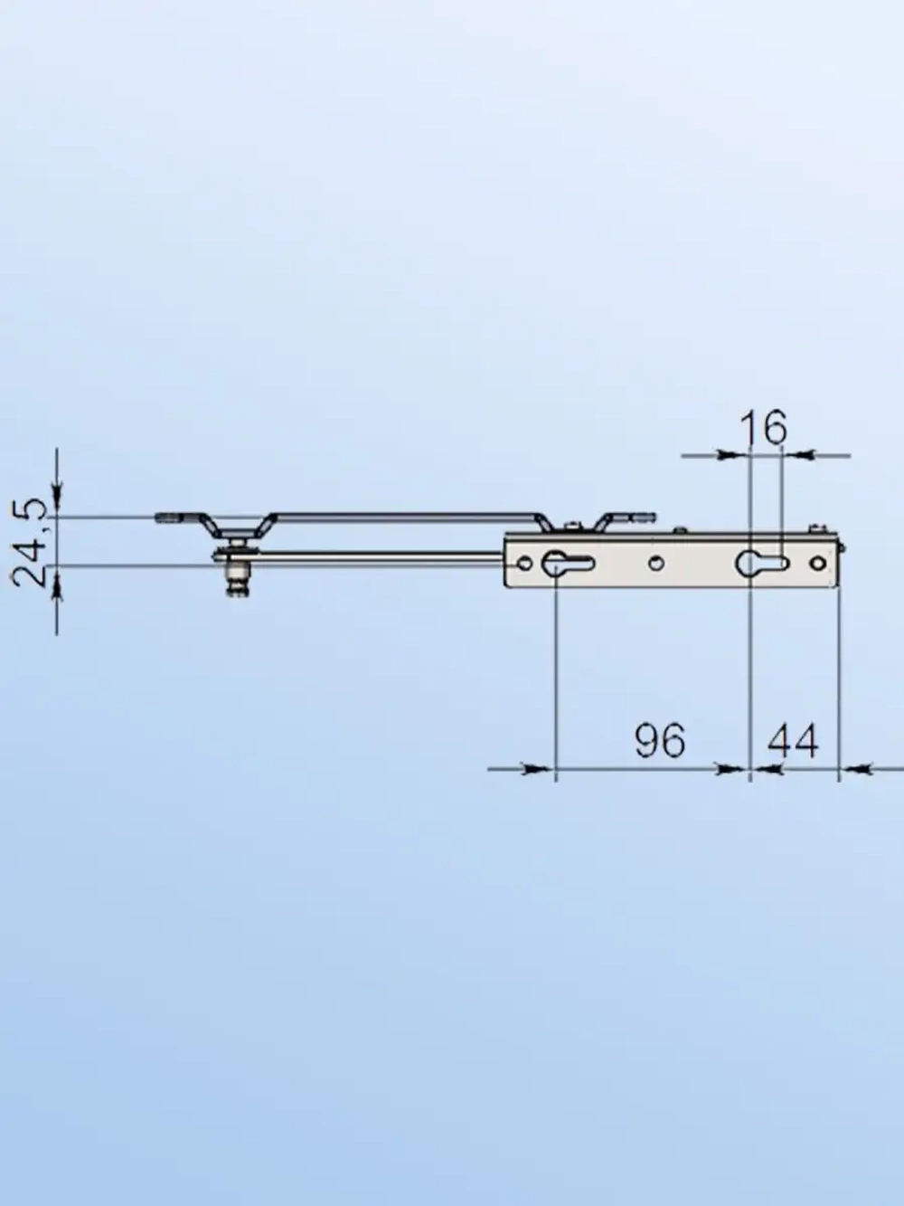 Механизм подъема тахты дивана Акос