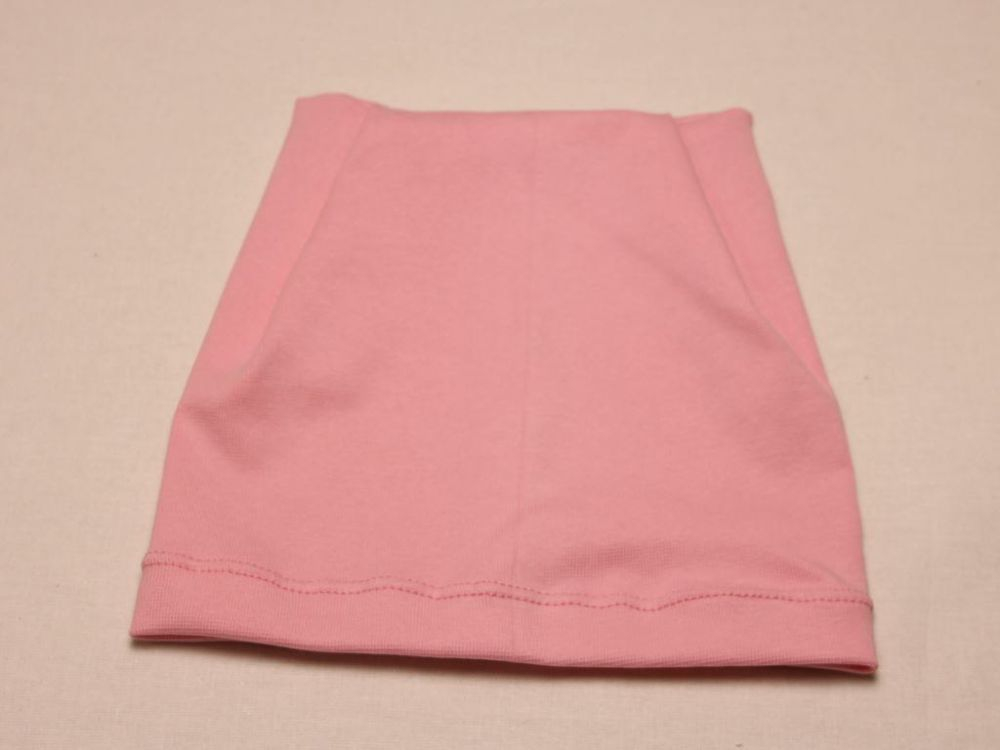 Шапка трикотажная, размер 44-46 (20*19 см), цвет розовый (1 уп = 6 шт), Арт. ПВ0050