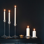 Подсвечник IKEA GLASIG (ГЛАСИГ), Стеклянный, 10x10 см