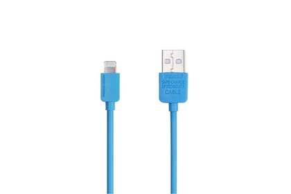 USB cable Lightning 1m (RC-06i) (Light Speed-Remax) blue