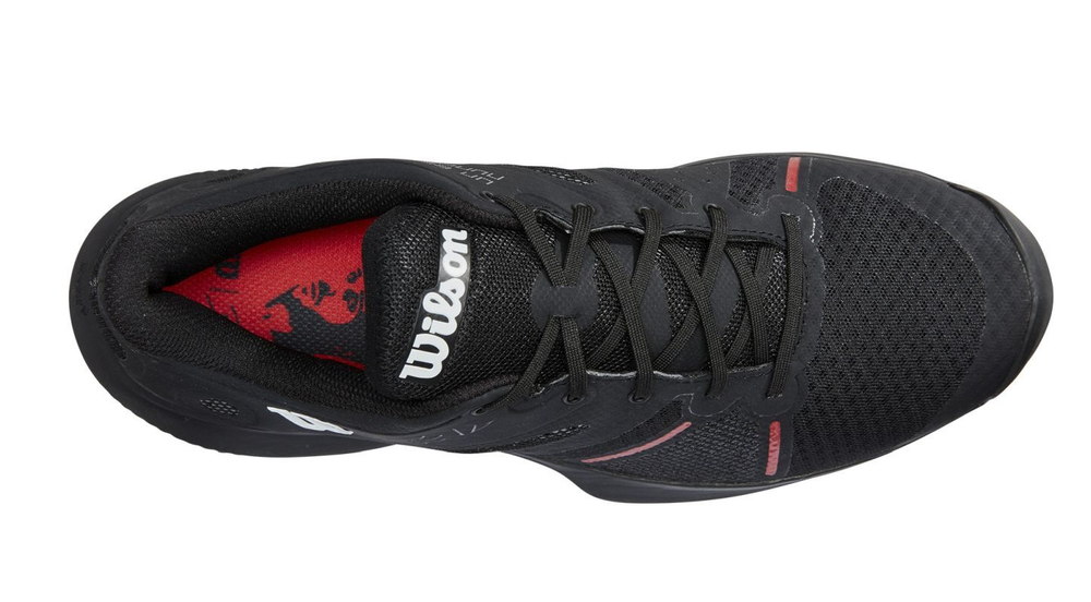 Мужские кроссовки для Падел Wilson Bela Pro - black/ebony/poppy red