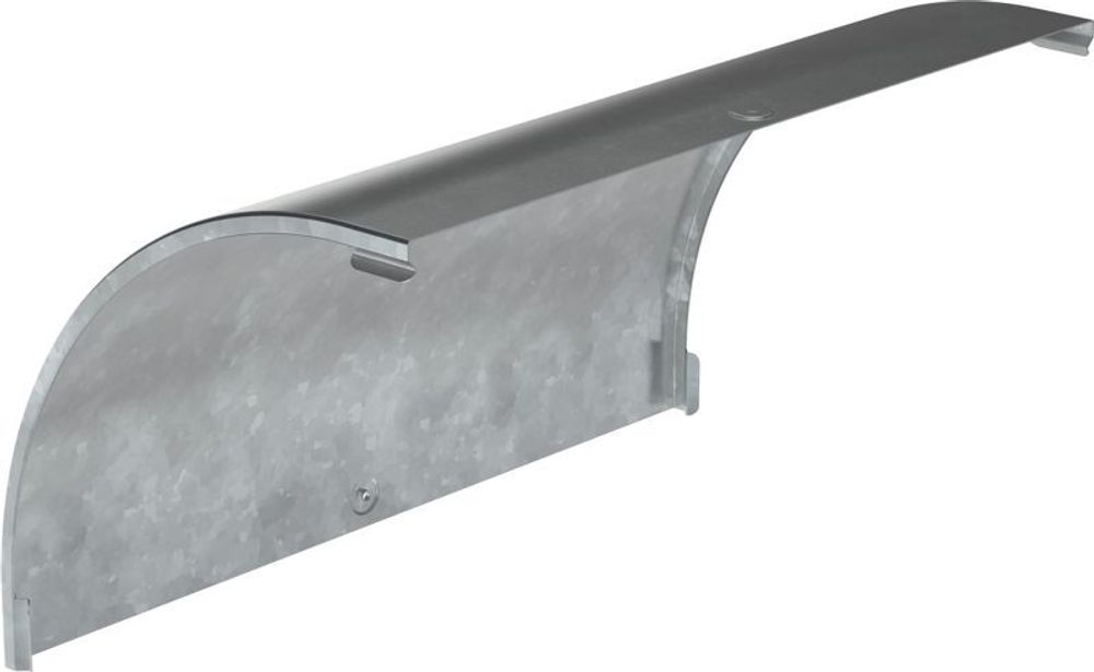 Крышка угла плавного 90град. тип В20 ESCA 400мм HDZ IEK CPV41D-0-90-400-08-HDZ Крышка угла плавного 90град. тип В20 ESCA 400мм HDZ IEK CPV41D-0-90-400-08-HDZ